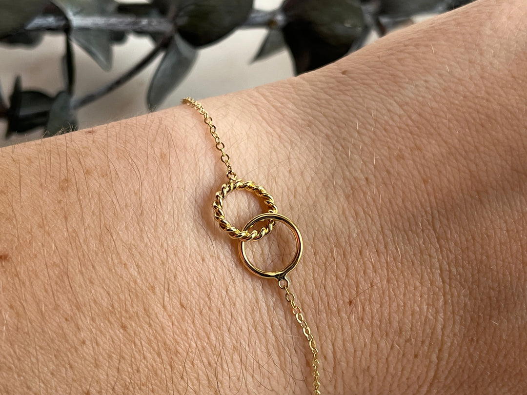 Circle of wisdom Bracelet シルバー×ゴールド ついに完成「OX